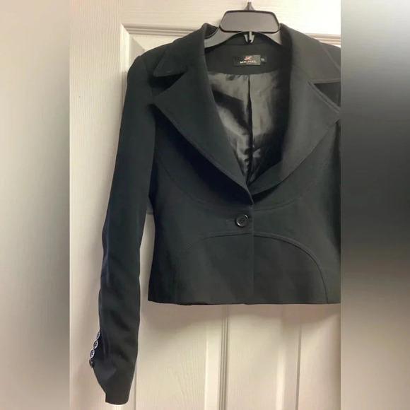 Michel Women’s One Button Lined Blazer Size Small - Picture 3 of 5